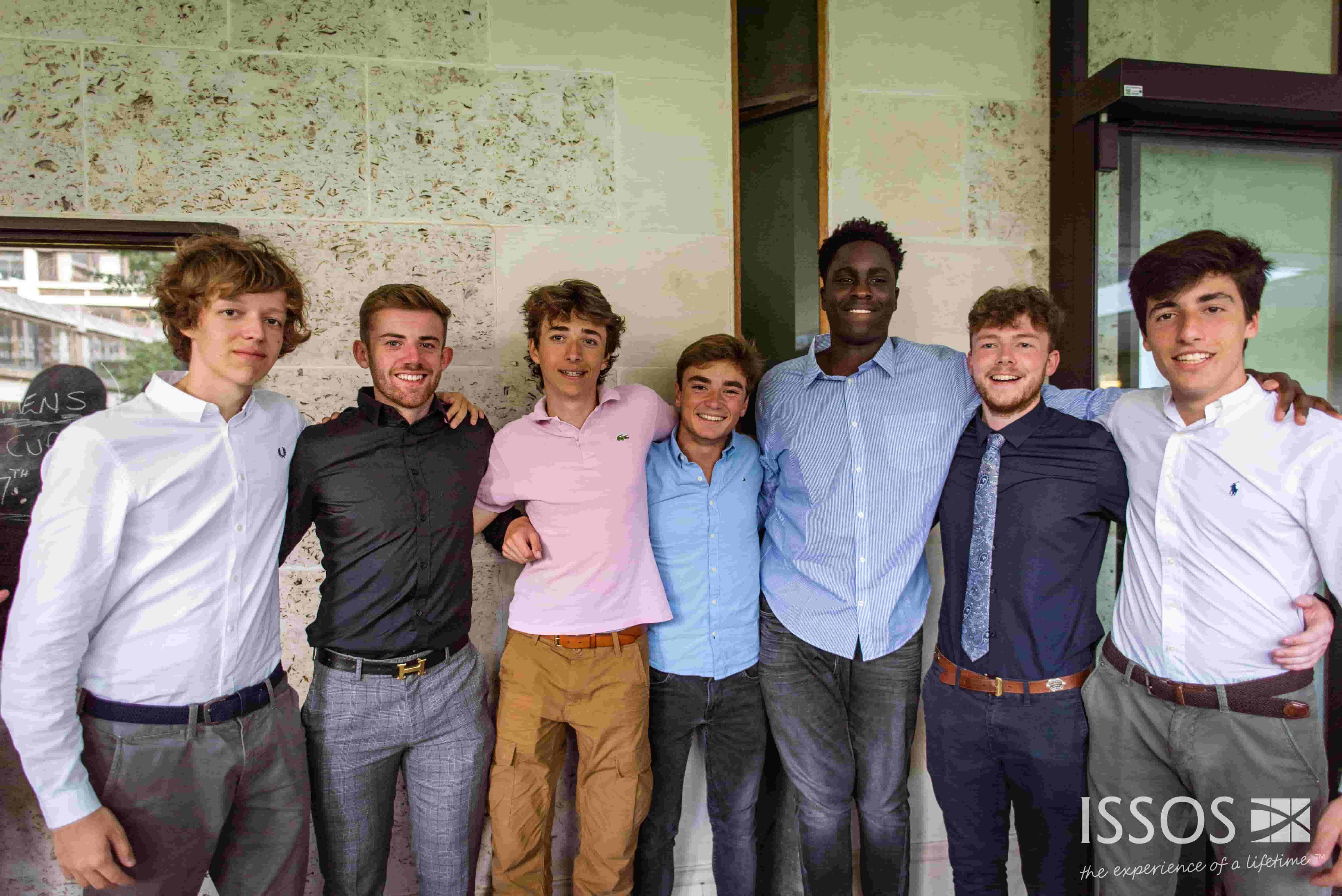 students at ISSOS