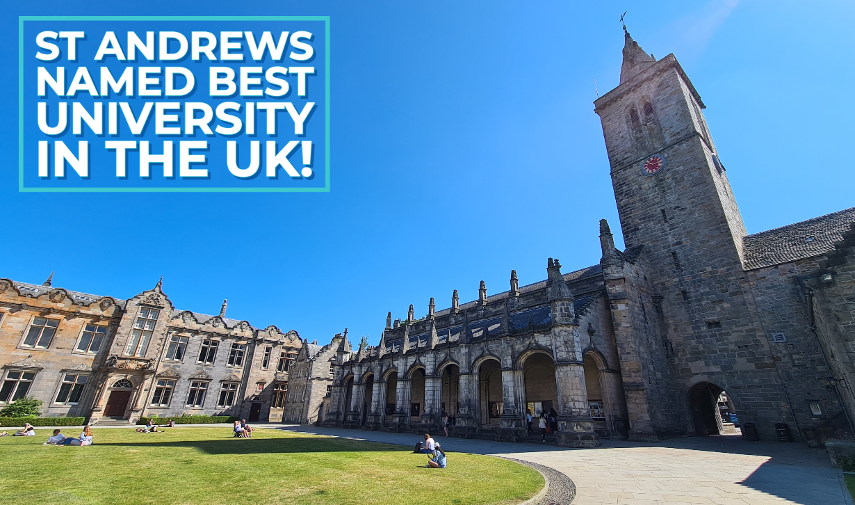 St Andrews named Best University in the UK