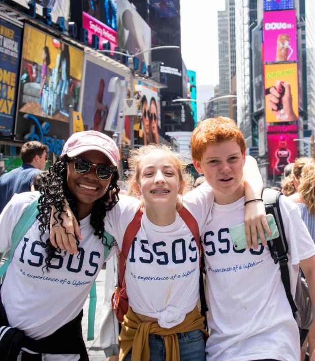ISSOS Students in NY 