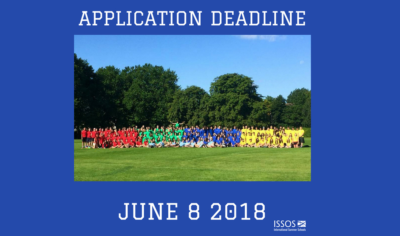 Application deadline 8 June